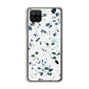 CaseCompany Terrazzo N°2: Samsung Galaxy A12 Transparant Hoesje