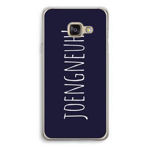 CaseCompany Joengneuh!: Samsung Galaxy A3 (2016) Transparant Hoesje