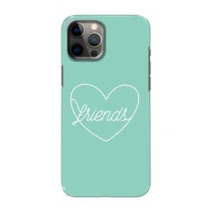 CaseCompany Friends heart pastel: Volledig geprint iPhone 12 Pro Max Hoesje