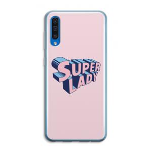 CaseCompany Superlady: Samsung Galaxy A50 Transparant Hoesje