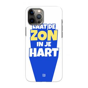 CaseCompany Laat de zon in je hart: Volledig geprint iPhone 12 Pro Max Hoesje