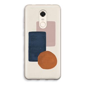 CaseCompany Geo #3: Xiaomi Redmi 5 Transparant Hoesje