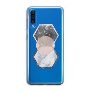 CaseCompany Creatieve toets: Samsung Galaxy A50 Transparant Hoesje