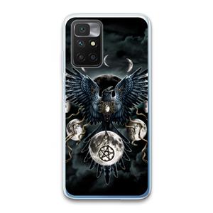 CaseCompany Sinister Wings: Xiaomi Redmi 10 Transparant Hoesje
