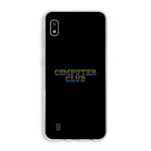 CaseCompany Retro: Samsung Galaxy A10 Transparant Hoesje