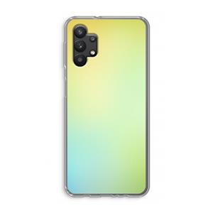CaseCompany Minty mist pastel: Samsung Galaxy A32 5G Transparant Hoesje