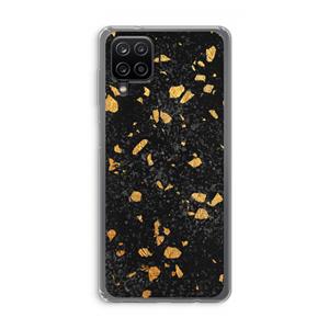 CaseCompany Terrazzo N°7: Samsung Galaxy A12 Transparant Hoesje