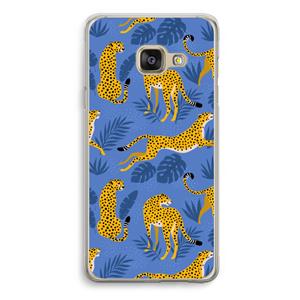 CaseCompany Luipaard: Samsung Galaxy A3 (2016) Transparant Hoesje