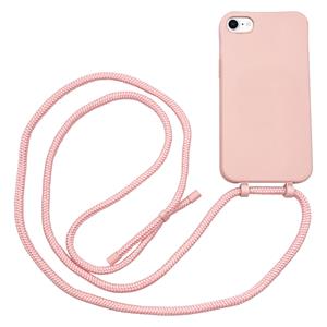 Hoyde Høyde - iPhone SE (2022 / 2020) / 8 / 7 / 6(s) - Telefoonhoes met koord - Roze