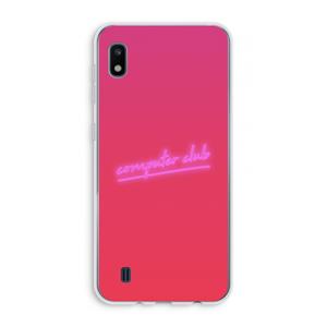 CaseCompany Vice Glow: Samsung Galaxy A10 Transparant Hoesje