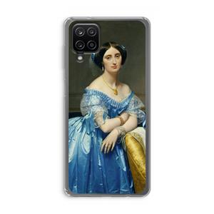 CaseCompany Eleonore: Samsung Galaxy A12 Transparant Hoesje