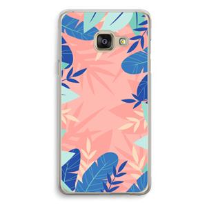 CaseCompany Tropisch: Samsung Galaxy A3 (2016) Transparant Hoesje