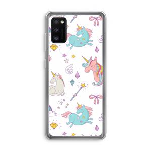 CaseCompany Fantasiewereld: Samsung Galaxy A41 Transparant Hoesje