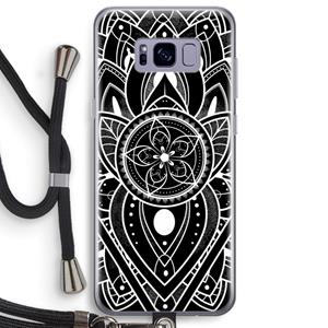 CaseCompany It's Complicated: Samsung Galaxy S8 Plus Transparant Hoesje met koord