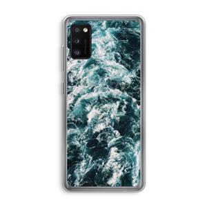 CaseCompany Zee golf: Samsung Galaxy A41 Transparant Hoesje