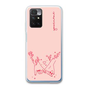 CaseCompany Best Friends: Xiaomi Redmi 10 Transparant Hoesje