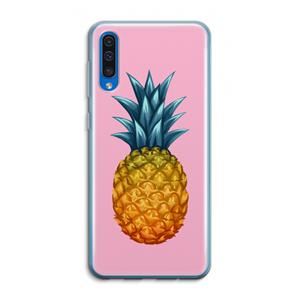 CaseCompany Grote ananas: Samsung Galaxy A50 Transparant Hoesje