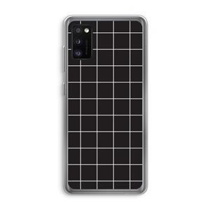 CaseCompany Rooster 2: Samsung Galaxy A41 Transparant Hoesje