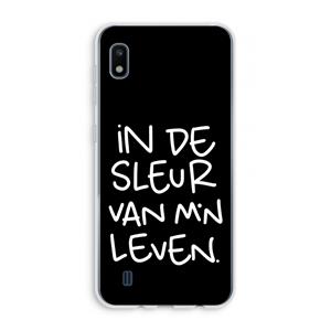 CaseCompany De Sleur: Samsung Galaxy A10 Transparant Hoesje