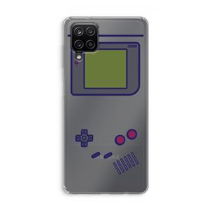 CaseCompany Game On: Samsung Galaxy A12 Transparant Hoesje