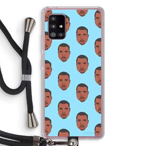 CaseCompany Kanye Call Me℃: Samsung Galaxy A51 5G Transparant Hoesje met koord