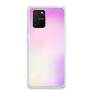 CaseCompany Flow mist pastel: Samsung Galaxy S10 Lite Transparant Hoesje