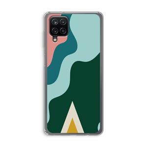 CaseCompany Noor B: Samsung Galaxy A12 Transparant Hoesje