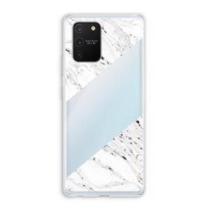 CaseCompany Biggest stripe: Samsung Galaxy S10 Lite Transparant Hoesje