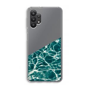CaseCompany Weerkaatsing water: Samsung Galaxy A32 5G Transparant Hoesje