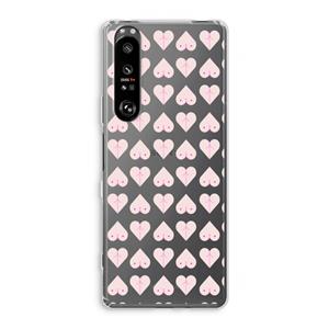 CaseCompany Ass 'n Titties: Sony Xperia 1 III Transparant Hoesje