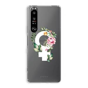 CaseCompany Venus: Sony Xperia 1 III Transparant Hoesje