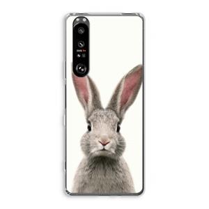 CaseCompany Daisy: Sony Xperia 1 III Transparant Hoesje