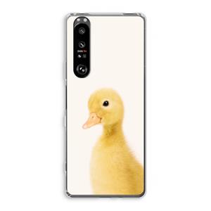 CaseCompany Duke: Sony Xperia 1 III Transparant Hoesje