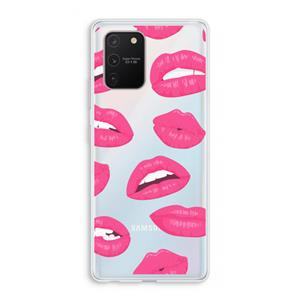 CaseCompany Bite my lip: Samsung Galaxy S10 Lite Transparant Hoesje