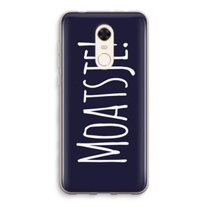 CaseCompany Moatsje!: Xiaomi Redmi 5 Transparant Hoesje
