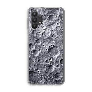CaseCompany Maanlandschap: Samsung Galaxy A32 5G Transparant Hoesje