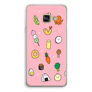 CaseCompany Happy bento friends: Samsung Galaxy A3 (2016) Transparant Hoesje