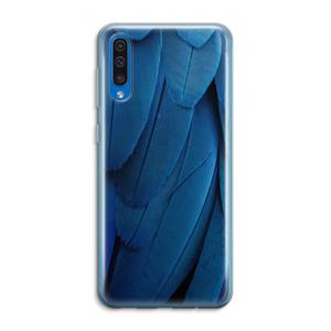 CaseCompany Pauw: Samsung Galaxy A50 Transparant Hoesje