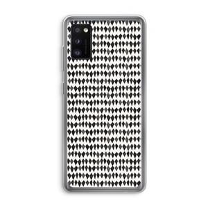 CaseCompany Crazy shapes: Samsung Galaxy A41 Transparant Hoesje