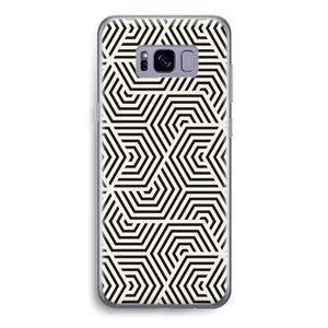 CaseCompany Magic pattern: Samsung Galaxy S8 Transparant Hoesje