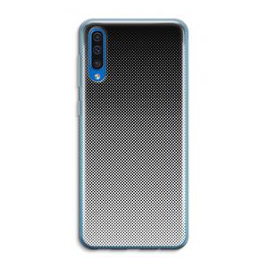 CaseCompany Musketon Halftone: Samsung Galaxy A50 Transparant Hoesje