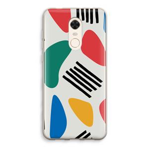 CaseCompany Illustratieve pop 1: Xiaomi Redmi 5 Transparant Hoesje