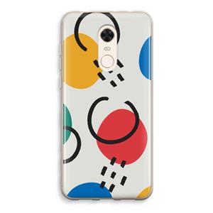 CaseCompany Illustratieve pop 3: Xiaomi Redmi 5 Transparant Hoesje