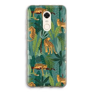 CaseCompany Luipaard 2: Xiaomi Redmi 5 Transparant Hoesje