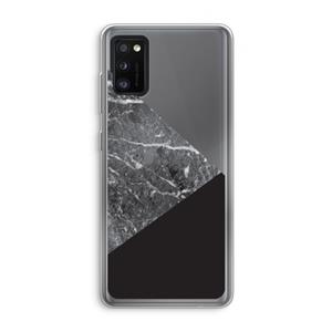 CaseCompany Combinatie marmer: Samsung Galaxy A41 Transparant Hoesje