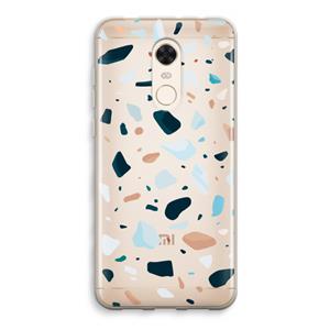 CaseCompany Terrazzo N°13: Xiaomi Redmi 5 Transparant Hoesje