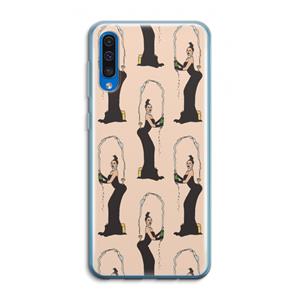 CaseCompany Pop Some Kim: Samsung Galaxy A50 Transparant Hoesje