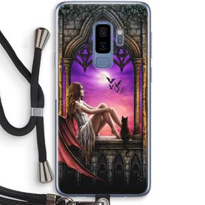 CaseCompany Kinderen van de nacht: Samsung Galaxy S9 Plus Transparant Hoesje met koord