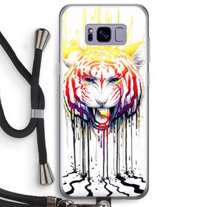 CaseCompany Fading: Samsung Galaxy S8 Plus Transparant Hoesje met koord