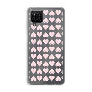 CaseCompany Ass 'n Titties: Samsung Galaxy A12 Transparant Hoesje